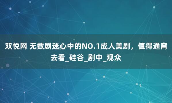 双悦网 无数剧迷心中的NO.1成人美剧，值得通宵去看_硅谷_剧中_观众